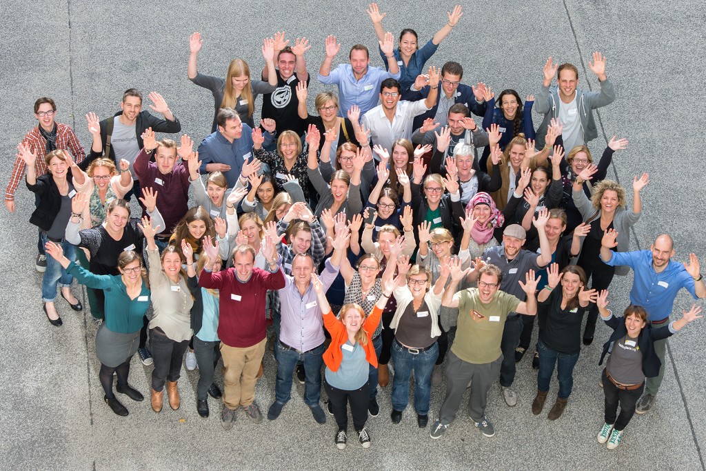 Die Teilnehmer des Online-Helden Campus 2015 (Fotocredit: Zerletti Photography, Marcello Zerletti)